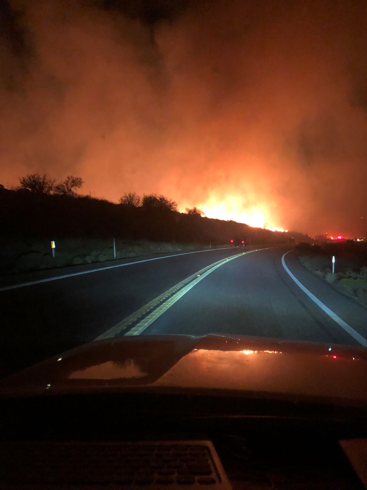 Telegraph Fire, Arizona